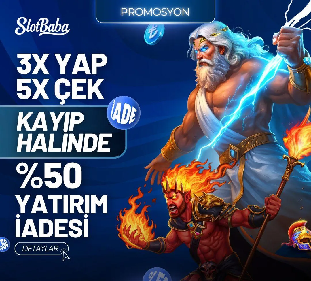 3X YAP 5X ÇEK KAYBEDERSEN %100 İADE!!!