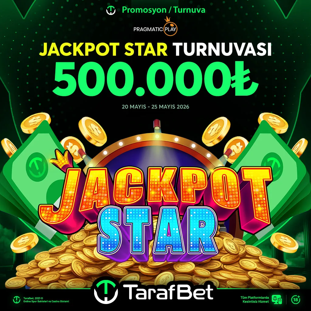500.000 TL ÖDÜLLÜ JACKPOT STAR TURNUVASI