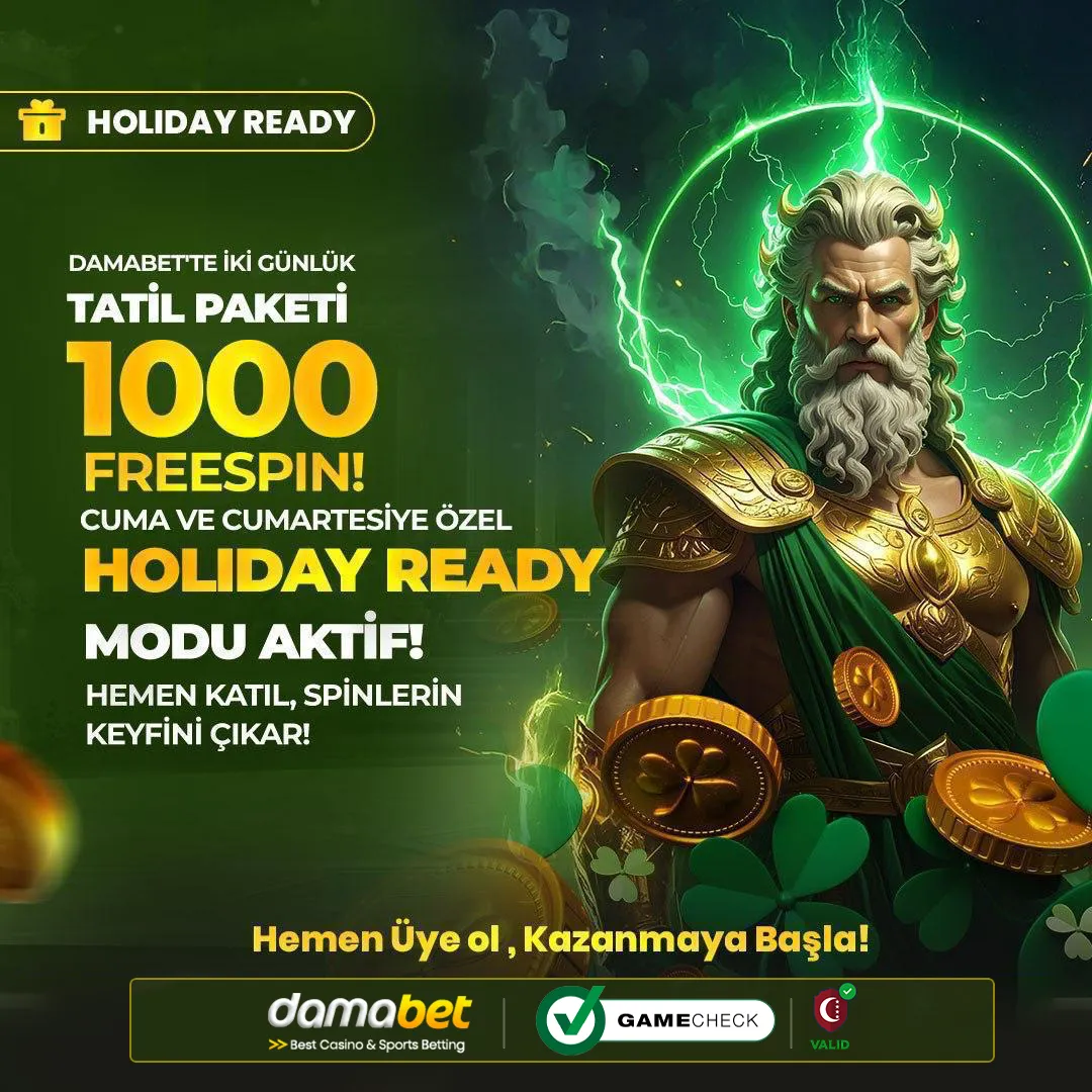 HOLİDAY READY 1000 FREESPİN