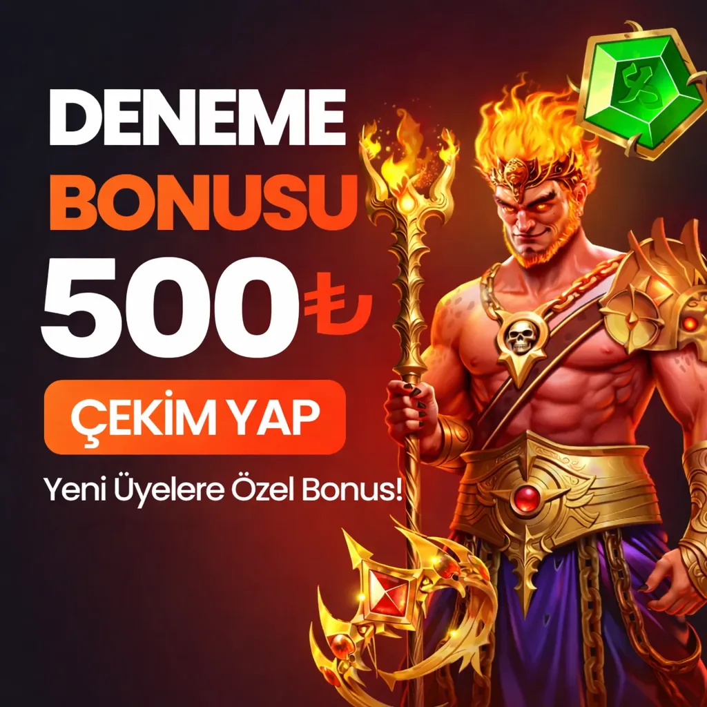 500₺ Deneme Bonusu Yatırımsız!