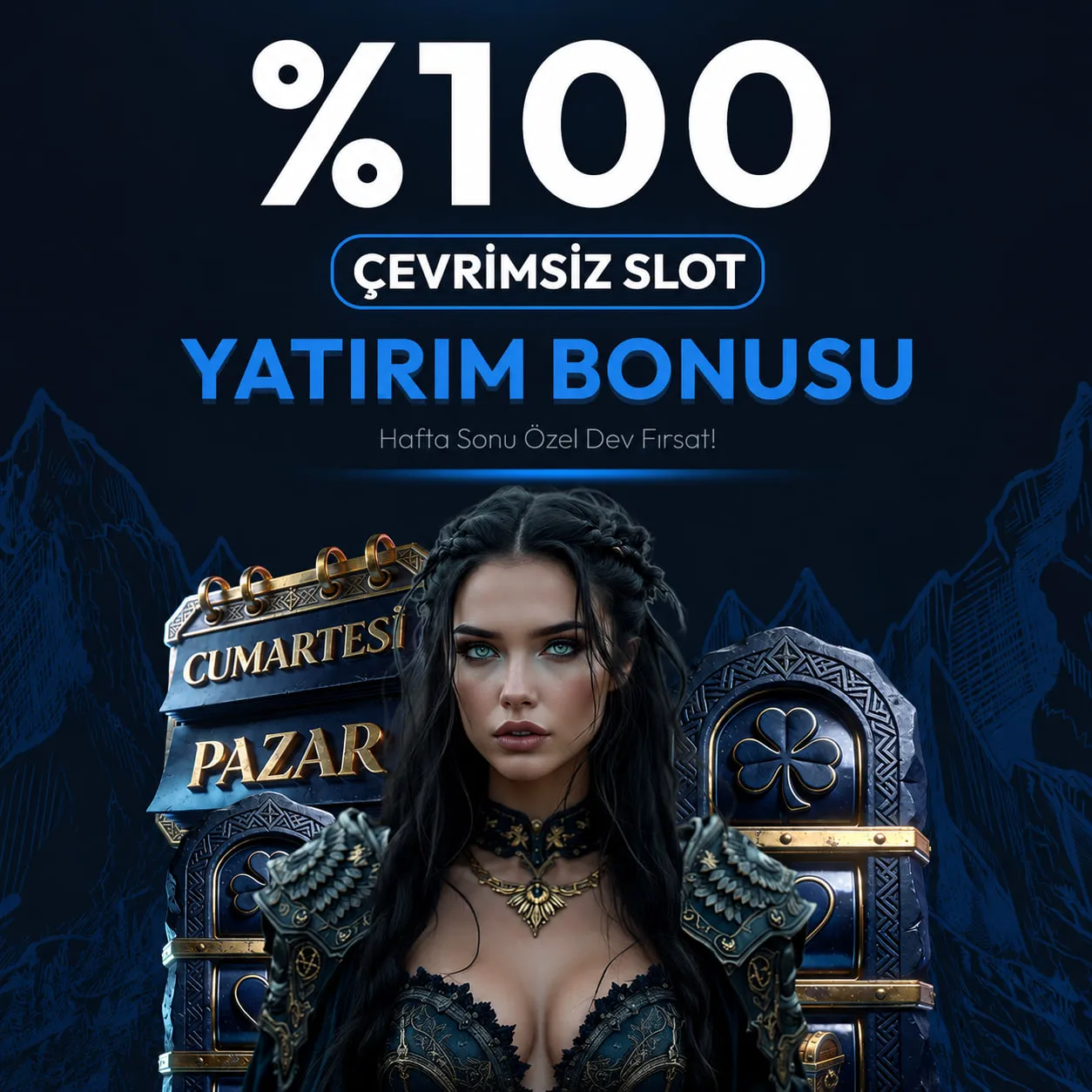 HAFTA SONUNA ÖZEL %100 ÇEVRİMSİZ YATIRIM BONUSU!