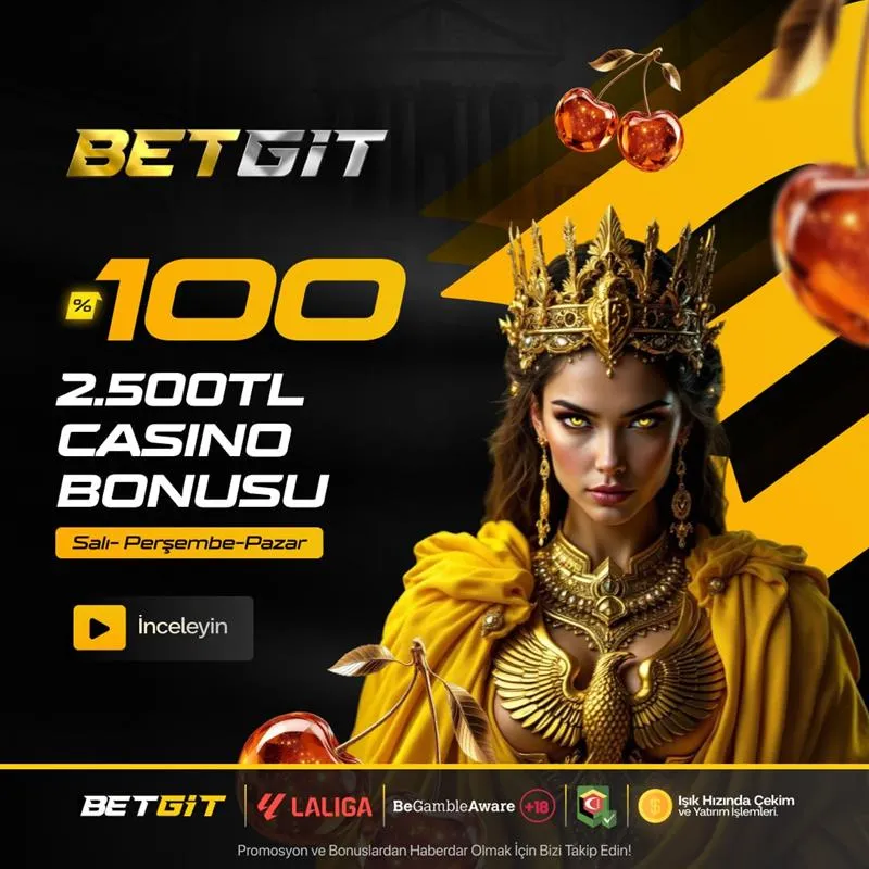 %100 CASİNO BONUSU !