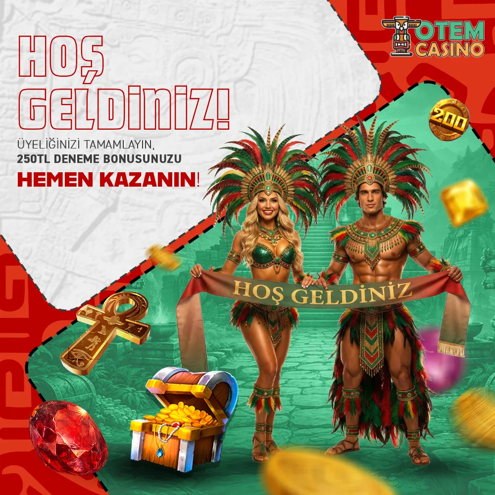 TOTEMCASİNO'DA 250 TL SENİ BEKLİYOR!