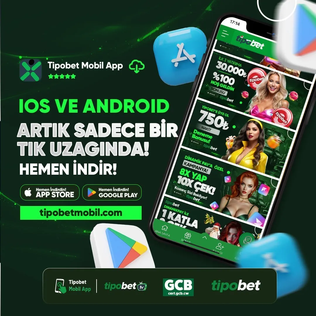 TİPOBET ARTIK MOBİL UYGULAMA İLE CEBİNDE! 