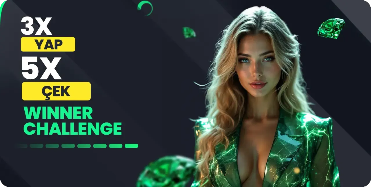 3x Yap 5x Çek Challenge Bonusu BAYWİN'de!